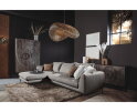 Nottingham 2 5-AR + Chaise L - Copenhagen 803 Cement Grey