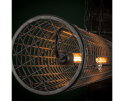 Hanglamp &Oslash;20cm cylinder gaas - Slate grey