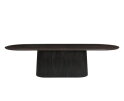 Eettafel Salvator ovaal 300 cm - Walnut | Livingfurn