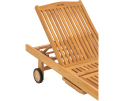 Wooden Sun Lounger