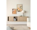 TV meubel Milo 180x42cm - naturel | Eleonora