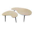 Salontafel Verona set van 2 100x70x40 - Creme