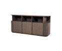 Dressoir Oslo 203x42cm - bruin | Eleonora