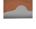 by fonQ Scallop Vloerkleed - Wine Red - Organisch - 120 x 170 cm