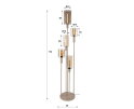 Vloerlamp Sepiora 5L - Beige