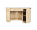 Bureau Kira 129x60cm - wit | Eleonora