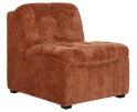 MUST Living fauteuil Liberty - Glamour cinnamon - 75x67x85 cm