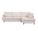 3 seater corner right, fabric Fjord 23, F460 beige