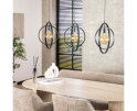 Hanglamp Turn Around 3 lampen - Zwart