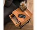Nachtkastje Flat acacia small - naturel