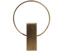 Ring Vaas Metaal Antique Brass 25cm - BePureHome