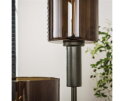 Vloerlamp 3L getrapt Sepiora - Sienna brown