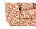 SEVN Lois fauteuil draaibaar - Rond en uitnodigend - Terracotta - 107x97x84 cm