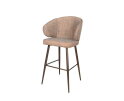 Barstoel Seoul draaibaar Jupiter anodic bruin - Be Amazing Rosewood 1670 - 80 cm