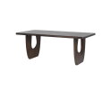 Eettafel Handai mangohout 180x90 cm - Walnoot