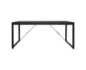 Eettafel Boaz Black | 140 cm