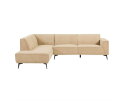 Leeds 2 5-AR + Ottoman L - City 120 Beige