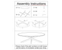 Eettafel Brix Sturdy Ovaal 240x110