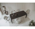 Tower Living Ronta Eettafel mangohout 200x100x76 cm - Donkerbruin