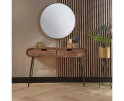 Kaptafel Barrel 120 cm mangohout - zandkleur