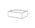 Salontafel Moos | 80 cm