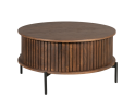 Salontafel Madison Brown | 80 cm | Rond