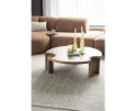 Salontafel Avar 110x110cm - bruin | Eleonora