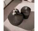 Salontafel Maya Ray niervormig set/2 - Brons liquid metal