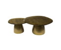 Salontafel set/2 Eclips - Goud antiek finish