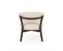 Fauteuil Mikky bruin - taupe | Eleonora