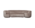 COMBI-POPULAR: BANKJE + FAUTEUILS TAUPE - BePureHome