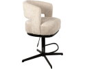 Barstoel Bruce draaipoot 360 verstelbaar - Cremona Natural