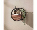 Wandschap Circular 1L &Oslash;40 - Massief acacia bruin