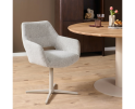 Draaibare eetkamerstoel Lux Beige