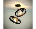 Plafondlamp 2L hover - Charcoal