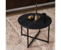 Salontafel Collin | Zwart marmer 75 cm
