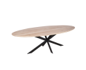 Eiken eettafel Ferris | Ovaal 240 cm | Naturel