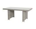 BOLZANO COLUMN TABLE 145X84X66 CM  -  ALU LIGHT GREY