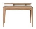 Bureau Amalfi eiken 120x60 cm - wit
