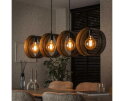 Hanglamp 4L ring geperforeerd - Charcoal