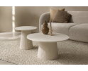 Salontafel Patrice rond 50 cm - Ivoor