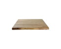 Live edge tafelblad - 80x80x4 - Waturel - Acaciahout