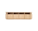 TV meubel Oslo 230x42cm - naturel | Eleonora