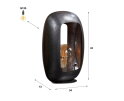 Tafellamp Arch XL - Zwart nikkel