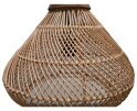 Hanglamp Rotan - 43x43x46 - Naturel - Rotan/teak