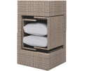 Loungeset Cancun 5-delig modulair - PE Wicker & Staal - Tuinset