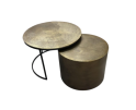 Salontafel Ziva Gold | 90 cm