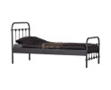 Moos Bed Metaal Zwart 90x200 Cm - WOOOD