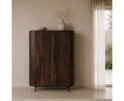 Opbergkast Noor Mangohout 2 deurs - walnut | Livingfurn