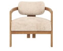 MUST Living fauteuil Kelly - Luxor Sand - Naturel - 75x73x73 cm